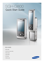 Samsung SGH-E200B Quick Start Manual