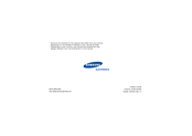 Samsung SGH-E620B User Manual