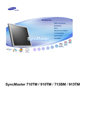 Samsung SyncMaster 910T Owner's Manual