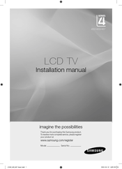 Samsung LE19C453C4HXXC Installation Manual