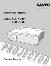 Sanyo PLC-XU60 Owner's Manual