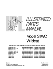 Scag Power Equipment STWC WILDCAT SMTC-48V Illustrated Parts Manual