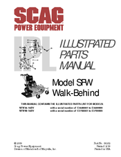 Scag Power Equipment SFW36-16BV Illustrated Parts Manual