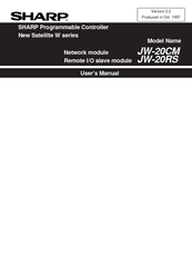 Sharp JW-20RS User Manual
