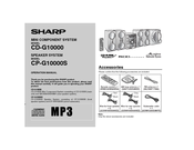 Sharp CD-G10000S Operation Manual