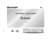Sharp SD-EX220 Operation Manual