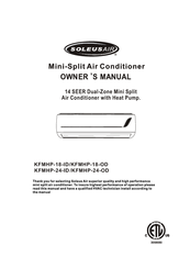 Soleus Air KFMHP-24-OD Owner's Manual