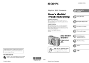 Sony Cyber-shot DSC-W15 User's Manual / Troubleshooting