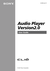 Sony Clie Clie Version 2.0 User Manual
