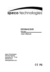 Speco EZVR4 User Manual