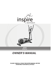 Spirit Inspire ZE40 Owner's Manual