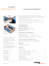 TANDBERG Telepresence T3 119076.02 Installation Sheet