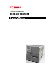 Toshiba B-SX600 SERIES Owner's Manual