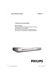Philips DVP3110 User Manual
