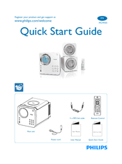 Philips MCM103/96 Quick Start Manual
