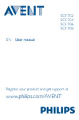 Philips AVENT SCF 706 User Manual