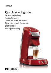 Philips HD7854/60 Quick Start Manual