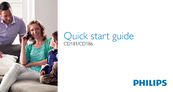 Philips CD1813B/FR Quick Start Manual