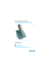 Philips CD1504B/37 Manual