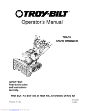 Troy-Bilt 772C0767 Operator's Manual