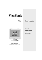 ViewSonic P225 User Manual