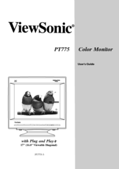 ViewSonic PT775 - 17