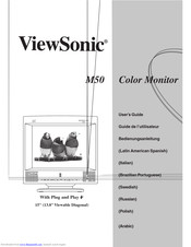 ViewSonic M50 User Manual