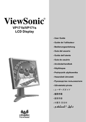 ViewSonic A-CD-VP171b-2 User Manual
