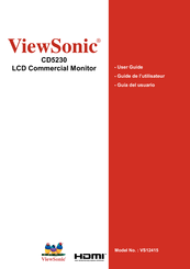 ViewSonic CD5230 User Manual