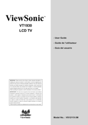 ViewSonic VT1930 User Manual
