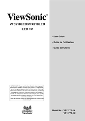 ViewSonic VT3210LED User Manual