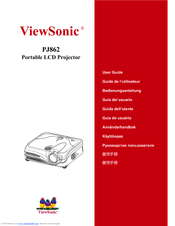 ViewSonic PJ862 User Manual