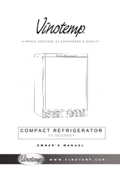 Vinotemp VT-ODSBREF Owner's Manual