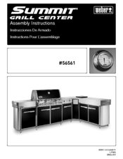 Weber Summit Grill Center L RHS LP Assembly Instructions Manual