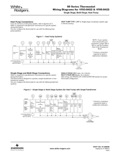 White Rodgers 1F85-0422 Wiring Diagrams