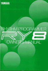 Yamaha RY8 Owner's Manual