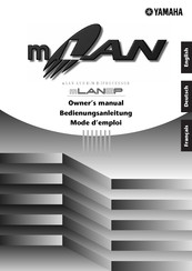 Yamaha mLAN8P Owner's Manual