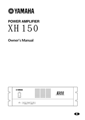 Yamaha XH150 Owner's Manual