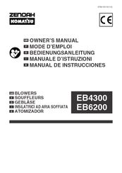 Komatsu Zenoah EB4300 Owner's Manual