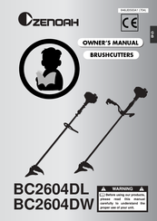 Zenoah BC2604DW Owner's Manual