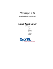 ZyXEL Communications P-334 Quick Start Manual