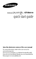 Samsung Galaxy Young Pro Quick Start Manual
