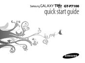 Samsung Galaxy TAB 10.1v Quick Start Manual