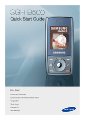 Samsung SGH-B500 Quick Start Manual