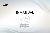 Samsung UE40D7000LS E-Manual