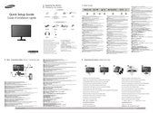 Samsung SyncMaster TC180 Quick Setup Manual
