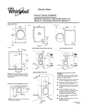 Whirlpool WED9371Y Dimensions And Installation