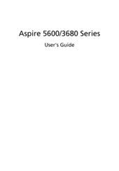 Acer Aspire 5600U User Manual