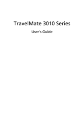 Acer TravelMate 3010 User Manual