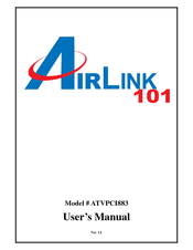 Airlink101 ATVPCI883 User Manual